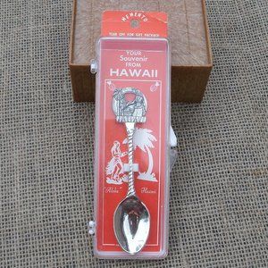 Vintage Hawaii Souvenir Sugar Spoon